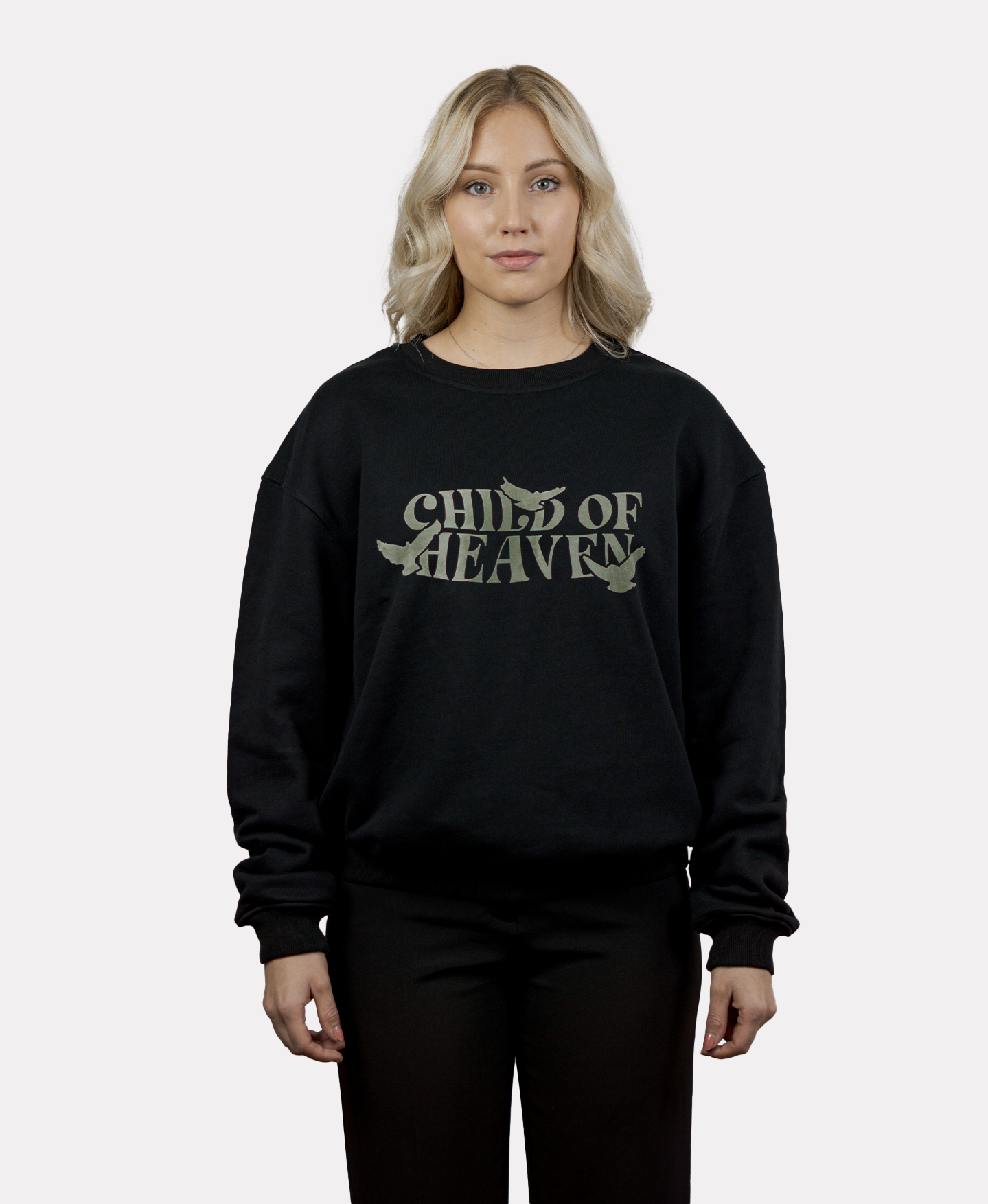 Child of Heaven Sweater Schwarz Khaki
