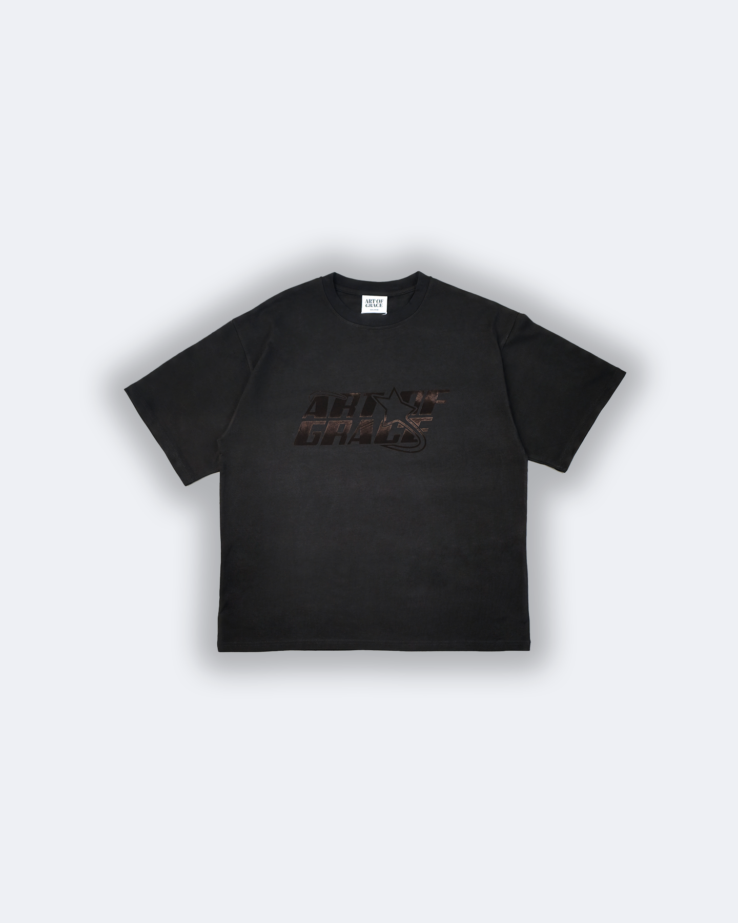 Art of Grace Tshirt Schwarz Braun