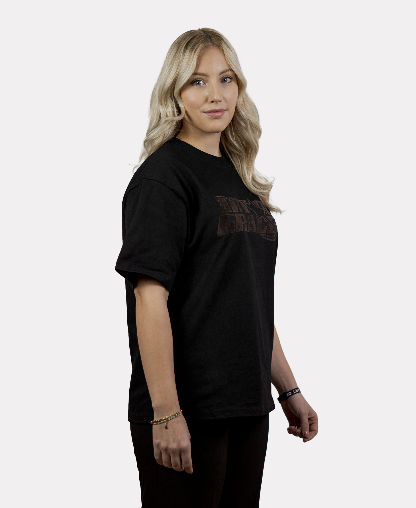 Art of Grace Tshirt Schwarz Braun